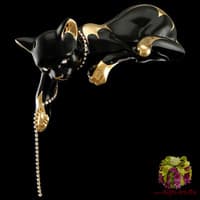 Статуэтка &quot;Кошка лежащая&quot;