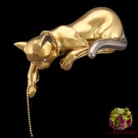 Статуэтка &quot;Кошка лежащая&quot;