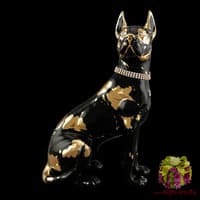 Статуэтка &quot;Сидящий дог&quot;