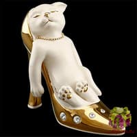 Статуэтка &quot;Котёнок в туфле&quot;