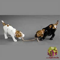 Статуэтка &quot;Два щенка&quot;