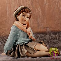 Кукла Агнес Sibania 16 см Италия