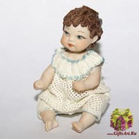 Кукла Сидящий мальчик 5,5 см Sibania Италия