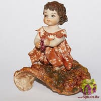 Кукла Осень 7 см Sibania Италия