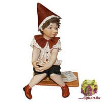 Кукла Пиноккио большой 27 см Sibania Италия