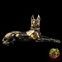 Статуэтка &quot;Лежащий дог&quot;