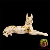 Статуэтка &quot;Лежащий дог&quot;