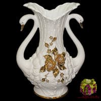 Ваза для цветов &quot;Пара лебедей&quot;