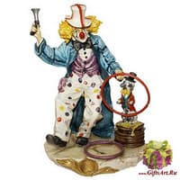 Статуэтка &quot;Клоун жонглёр&quot;, фарфор