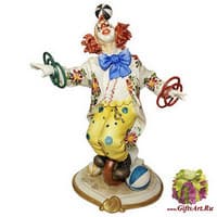 Статуэтка "Клоун на велосипеде" Статуэтка "Клоун на велосипеде"