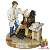 Статуэтка &quot;Дантист и пациент&quot;