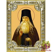 Икона освященная &quot;Паисий Величковский преподобный&quot;, 18x24 см со стразами, 18x24 см