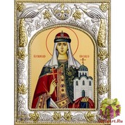 Икона освященная &quot;Ольга равноапостольная великая княгиня&quot;, 14x18 см