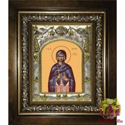 Икона освященная &quot;Марфа Вифанская праведная,мироносица&quot;, 14x18 см, в деревянном киоте 20x24 см, 20x24 см