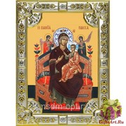Икона освященная &quot;Всецарица икона Божией Матери&quot;, 18x24 см, со стразами