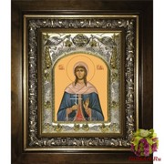 Икона освященная &quot;Иулия ,Юлия Анкирская (Коринфская) мученица&quot;, 14x18 см, в деревянном киоте 20x24 см, 20x24 см