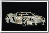 Картина со стразами Порш 20 x 30 см