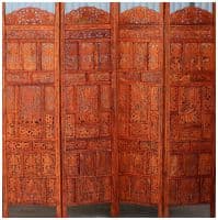 Ширма &quot;Лотос&quot; из палисандра.