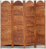 Ширма резная &quot;Цветы Кашмира&quot; из палисандра.