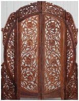 Ширма резная &quot;Райский сад&quot; из палисандра.