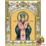 Икона освященная &quot;Иоасаф епископ Белгородский святитель&quot;, 14x18 см