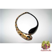 DM10 Колье Климт  муранское стекло