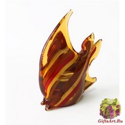 467/Q Статуэтка Рыба-луна (выс. 16см/дл. 12см) муранское стекло