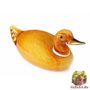 431/F  Статуэтка Утка (дл. 24см) муранское стекло