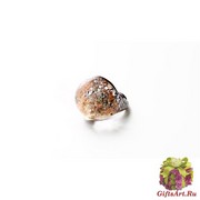 NV43 Кольцо Бамби маленькое муранское стекло