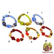 2012-20(2)/maz Браслет различные цвета муранское стекло