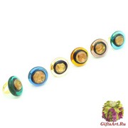 RS18-A Кольцо Лагуна муранское стекло разл.цвета
