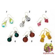 2012-20/maz Серьги муранское стекло