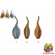CAMP03 Ваза Гауди маленькая  h14 cm муранское стекло