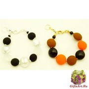 RMS11/maz Браслет линии Сен Тропе 2 цвета муранское стекло