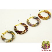 Vac/B9910 (2) Браслет 24-рядный бисер к колье Vac/C9910