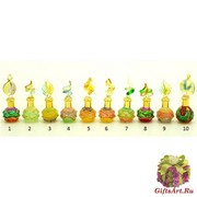 B01/M (1) Флакончик-миньон Аромат Востока  h6-8см серия Винтаж муранское стекло