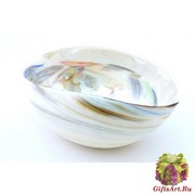 Yalos 9058 Ваза миньон 16,5х11,5х7,5 см дизайн Fossile муранское стекло