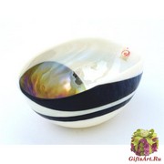 Yalos 9058 Ваза миньон 16,5х11,5х7,5см дизайн Sinfonia муранское стекло