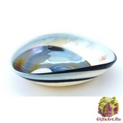 Yalos 9193 Блюдо миньон 18х14х5см дизайн Sinfonia муранское стекло