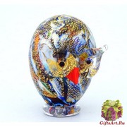 GRos Funny Zoo фигурка Филин 9см муранское стекло