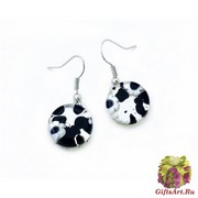 Арт. 44 Серьги круглые 1,5см на швензе/дужке