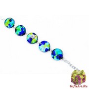 Арт. 39 Браслет с 5 круглыми элементами 1,8см