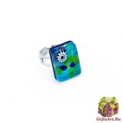 Арт. 39 Кольцо прямоугольное 1,5x2см