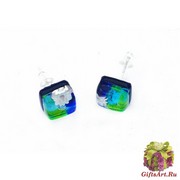 Арт. 39 Серьги-гвоздики 1х1