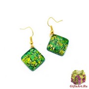 Арт. 31N Серьги 1,5x1,5 на швензе/дужке