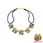 Арт. 150 колье 5 элементов 2x2