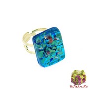 Арт. 157 Кольцо прямоугольное 1,5x2см