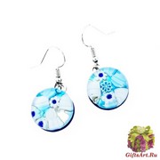 Арт. 85 серьгие круглые dia.1,5cm на швензе