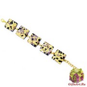 Арт. 158 Браслет с 5 элементами 2x2см