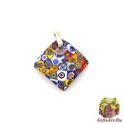 Арт.119 Подвеска 3х3см из муранского стекла